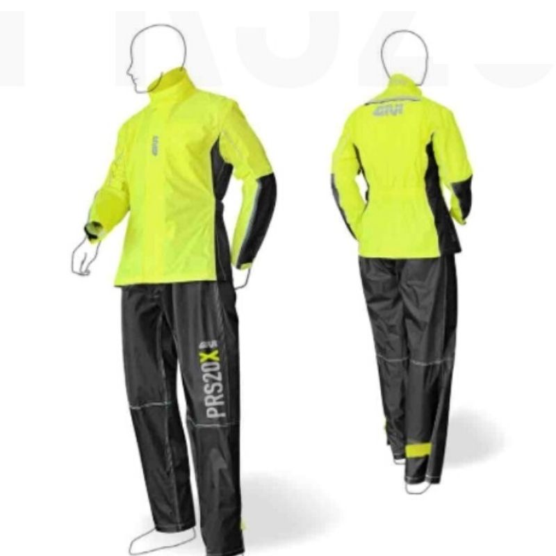Bộ quần áo mưa GIVI PRS20X siêu nhẹ - Chính hãng GIVI 100%