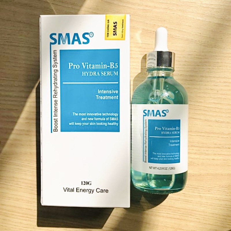 TINH CHẤT DƯỠNG ẨM PHỤC HỒI DA SMAS PRO VITAMIN B5 HYDRA SERUM