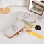 Túi đựng bút vải canvas sức chứa lớn in họa tiết gấu hoạt hình đáng yêu tiện lợi