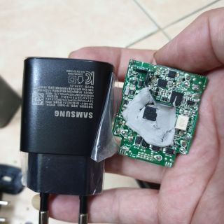 Cóc Sạc Samsung 25W Đen cho S20,S20ultra + Tặng Kèm Cáp C to C