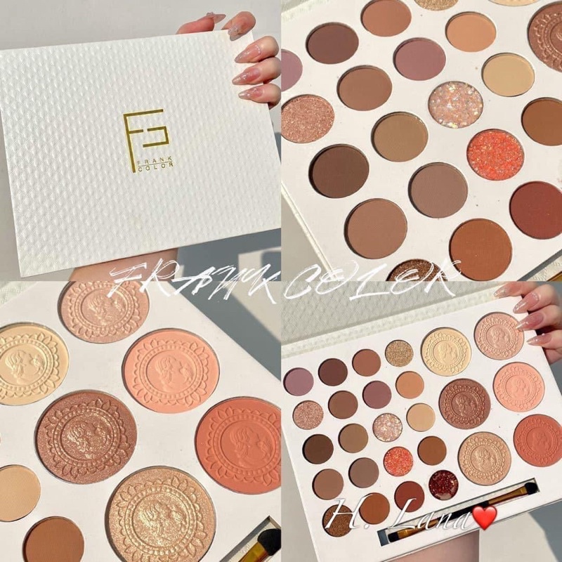 Bảng mắt kèm má Frank color