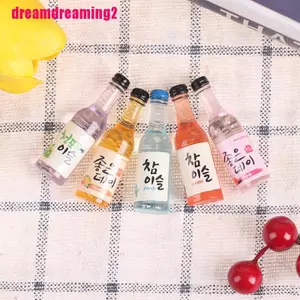 Bộ 10 mẫu chai rượu với tỷ lệ 1 / 12 để trang trí búp bê