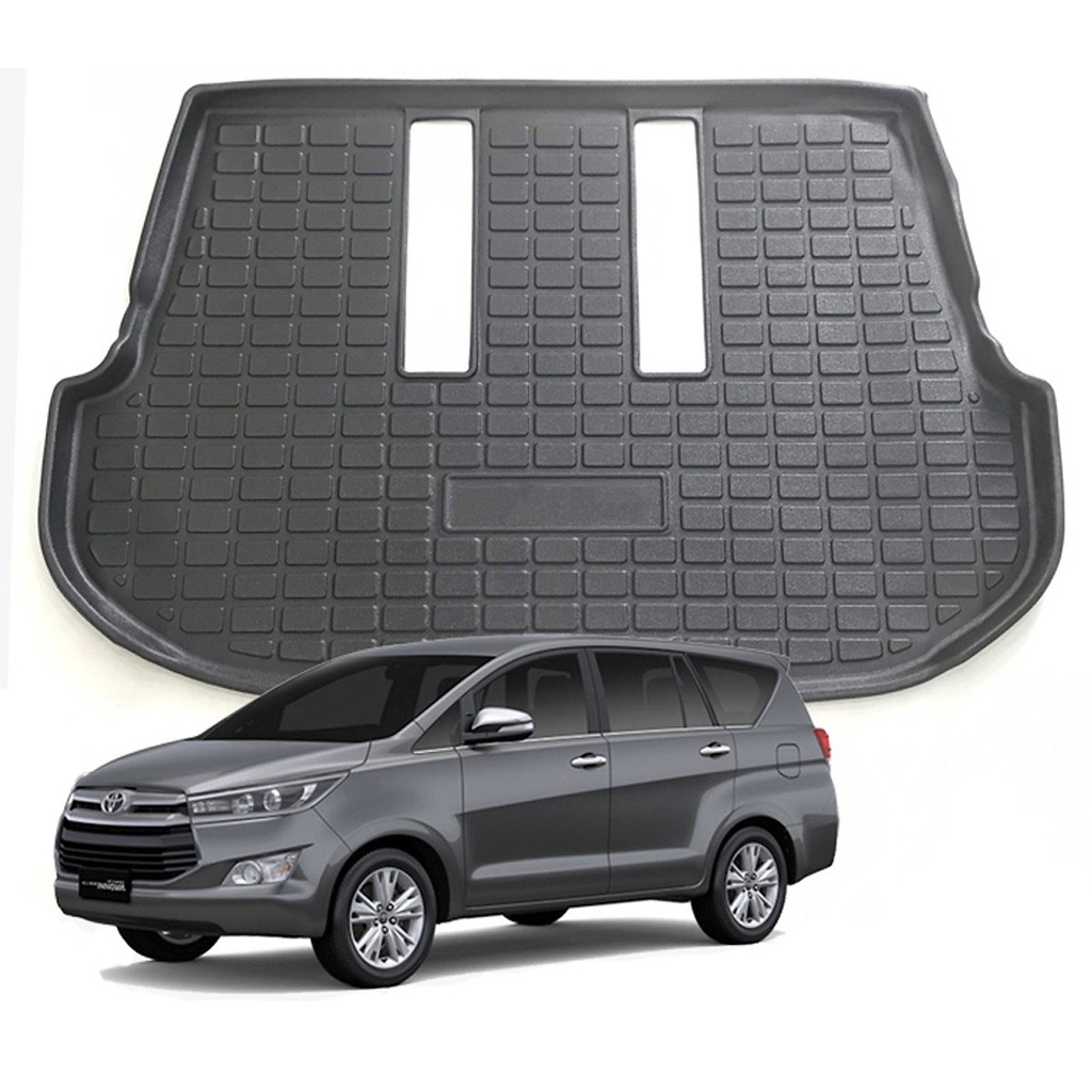 LÓT CỐP Nhựa dẻo xe Toyota Innova 2006- 2016- 2020, 2021, 2022, 2023 Hàng không mùi cao cấp