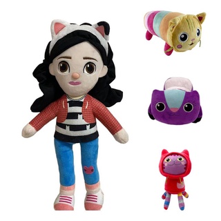 Đồ chơi nhồi bông hình mèo nàng tiên cá Gabby's Dollhouse dễ thương cho trẻ em