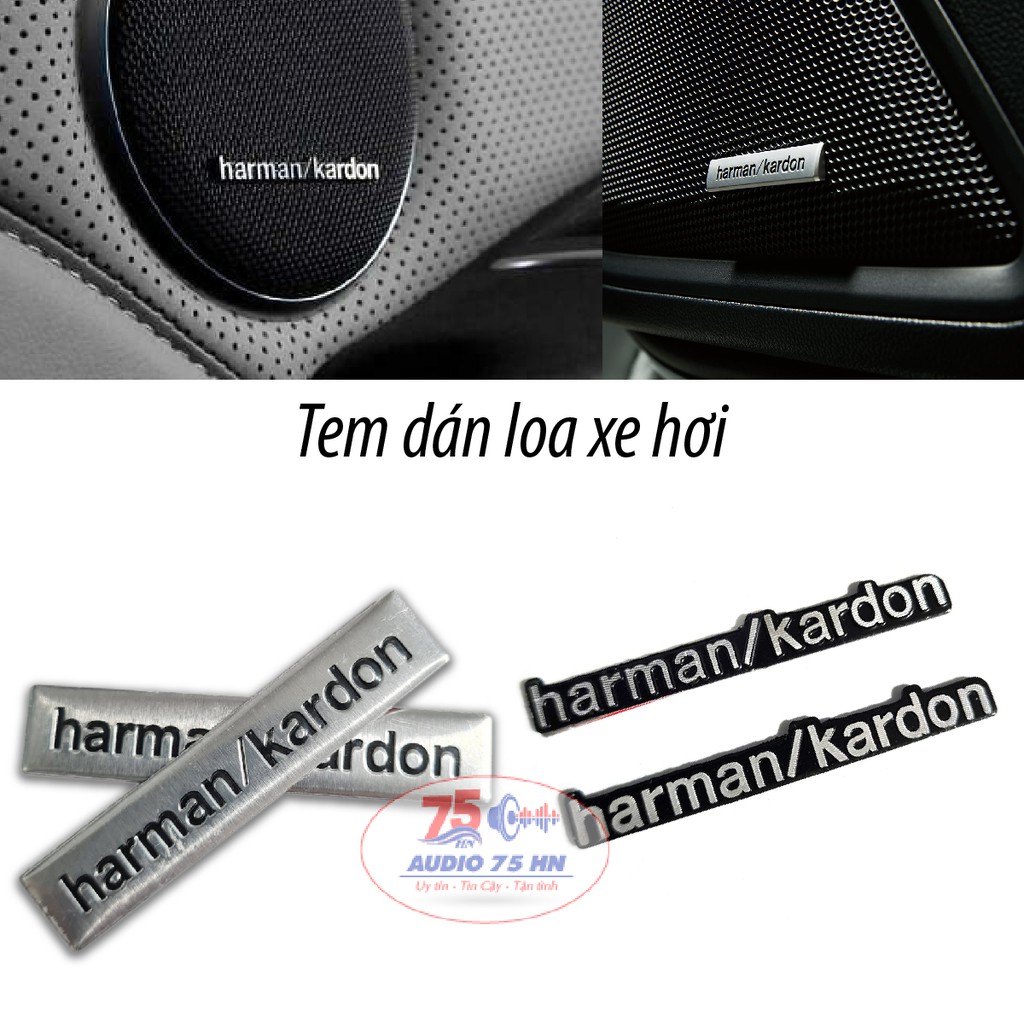 C I Sticker Tem D N Decal Ch Harman Kardon Trang Tr Loa Xe H I Shopee Vi T Nam