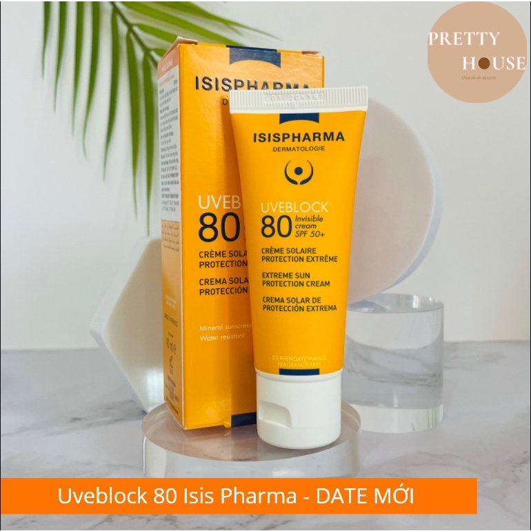 Ưu điểm Uveblock 80 Tinted Invisible Cream ISIS Pharma