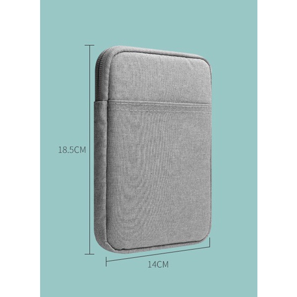 Túi chống sốc bảo vệ máy đọc sách màn hình 6inch, 6.8 inch (Kobo Clara, Kindle Basic, ppw5, ppw6) | BigBuy360 - bigbuy360.vn