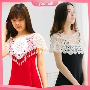 Áo Choàng Ren Xuyên Thấu Dáng Ngắn Thời Trang Dự Tiệc Cho Nữ