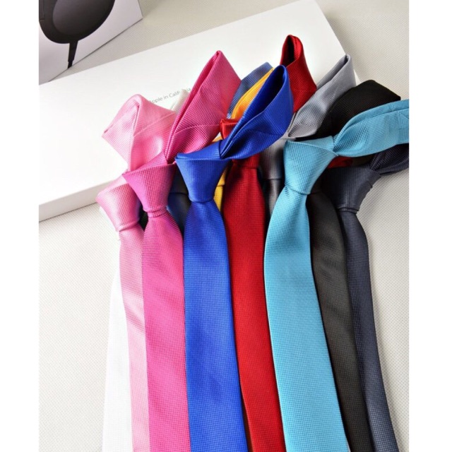 Cà vạt công sở , cavat nam bản nhỏ 5cm | Shopee Việt Nam