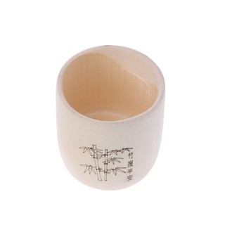 Cốc uống nước bằng gỗ tre tự nhiên