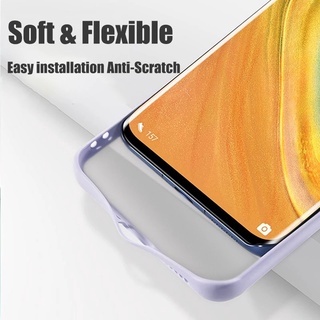 Ốp Điện Thoại Silicon Nhám Trong Suốt Chống Sốc Bảo Vệ Camera Cho Xiaomi Redmi Note 13 12 11 10 9 9t 9s 8 7 Pro Plus 4G 5G