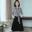 Đầm xoè kẻ sọc công sở sang chảnh siêu đẹp thời trang siêu hot cho các chị em HIYU STORE