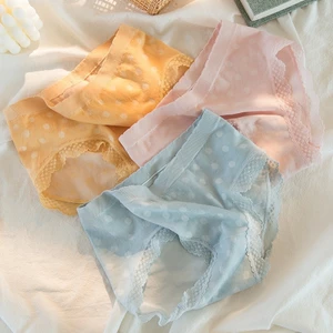 COMBO 10 QUẦN LÓT CHẤM BI VIỀN REN