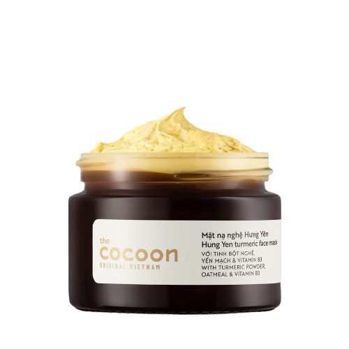 Ảnh Mặt nạ nghệ Hưng Yên cocoon 30ml (Turmeric face mask) đều màu, giảm thâm thuần chay không vàng da 3
