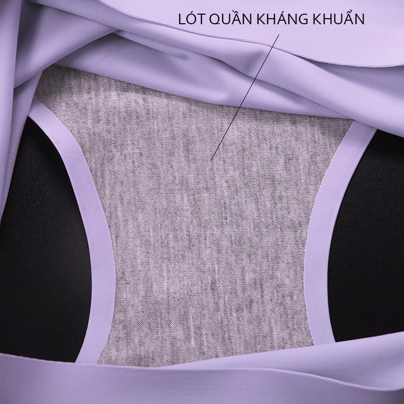 Quần lót nữ đúc su thun lạnh không đường may BRALUNE , Quần chíp nữ kháng khuẩn 2 lớp