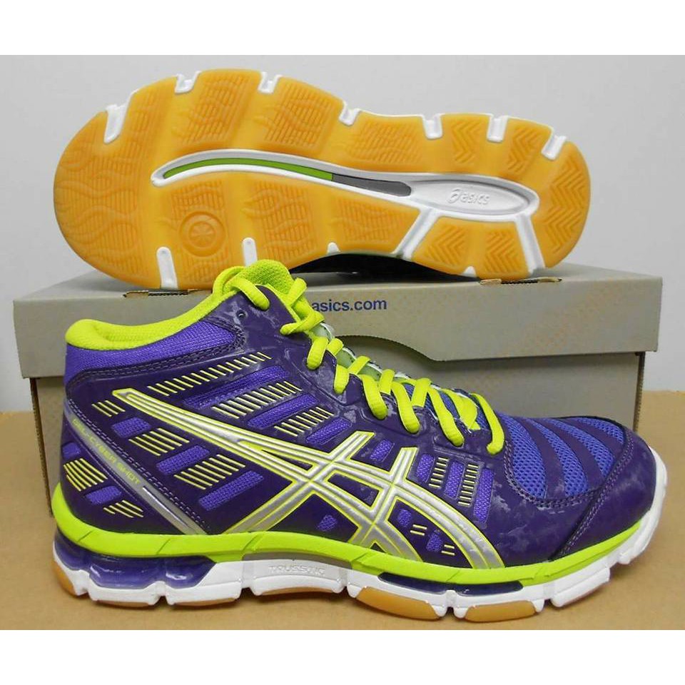 size 40 40.5 42 giay chinh hang bong chuy n Asics GEL Cyber Shot MT t ng t t asics