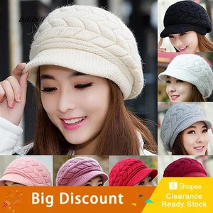Mũ len phong cách Hàn Quốc đơn giản nhiều màu lựa chọn cho nữ