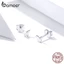 Bamoer Bông Tai bạc 925 Hình Bươm Bướm Đơn Giản Chống Dị Ứng Thời Trang Cho Nữ sce775
