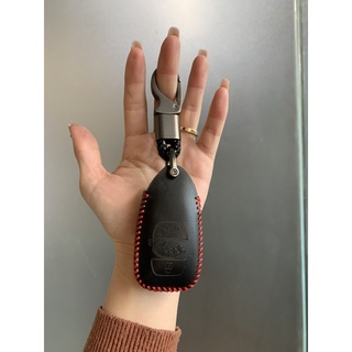 Bao da chìa khoá ô tô Subaru forester, outback, wrx, xv, legacy, khắc tên và số điện thoại chủ xe, da bò thật nguyên tấm