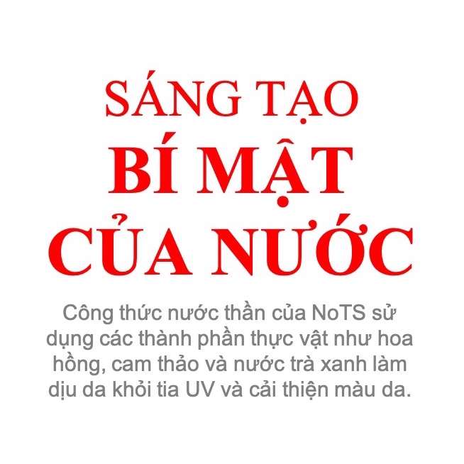 Nước Thần Dưỡng Trắng Da NoTS White Luminaire Revital Fluid 150ml