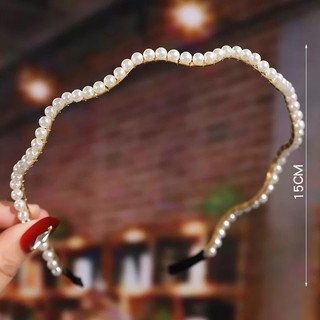 Bờm tóc cài tóc phong cách tiểu thư sang trọng đáng yêu