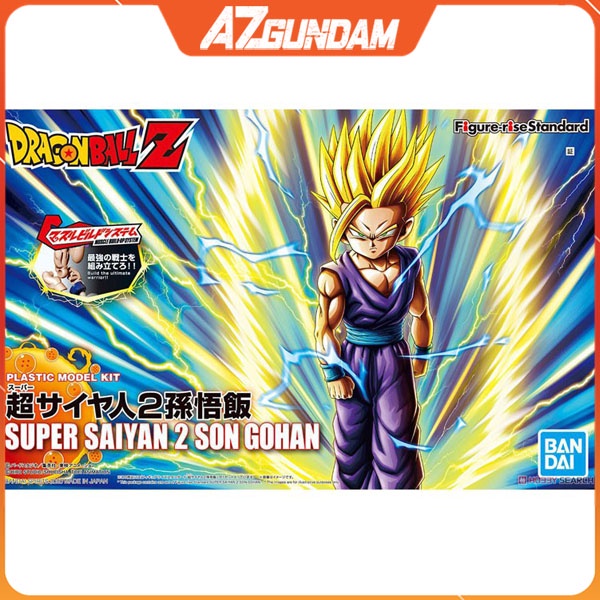 Mô Hình Super Saiyan 2 Son Gohan Figure-Rise Stand Dragon Ball Tỉ Lệ 1/12 |  Shopee Việt Nam