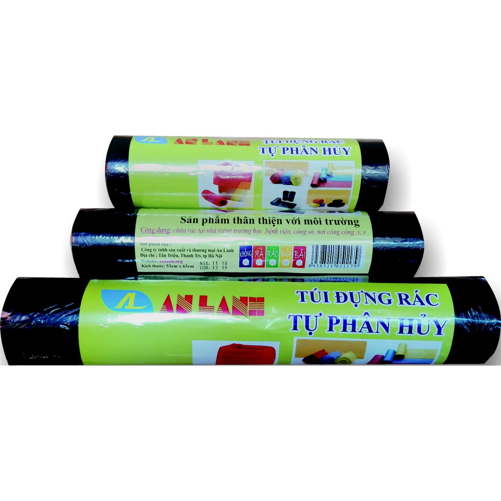 Túi Đựng Rác Tự Phân Hủy An Lành 53x63cm 0.5kg | Shopee Việt Nam