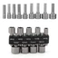 Bộ 9 đầu mũi khoan lục giác 5-13mm 1/4"