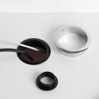 JOYFULLIFE Máy Tính Grommet Hợp Kim Kẽm Thực Tế Kẹp Cáp Tổ Chức Văn Phòng Bàn Dây Buộc