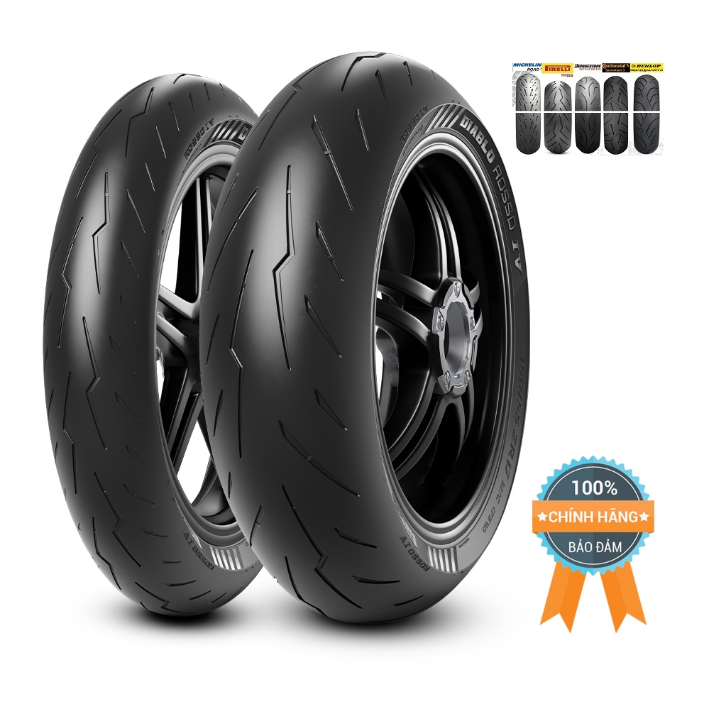 Vỏ Pirelli Diablo Rosso 4 120/180/190/200 mâm/vành 17 inch (Đức/Trung ...