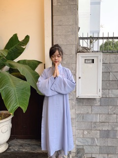 Áo Tràng # Nam Nữ Đi Chùa