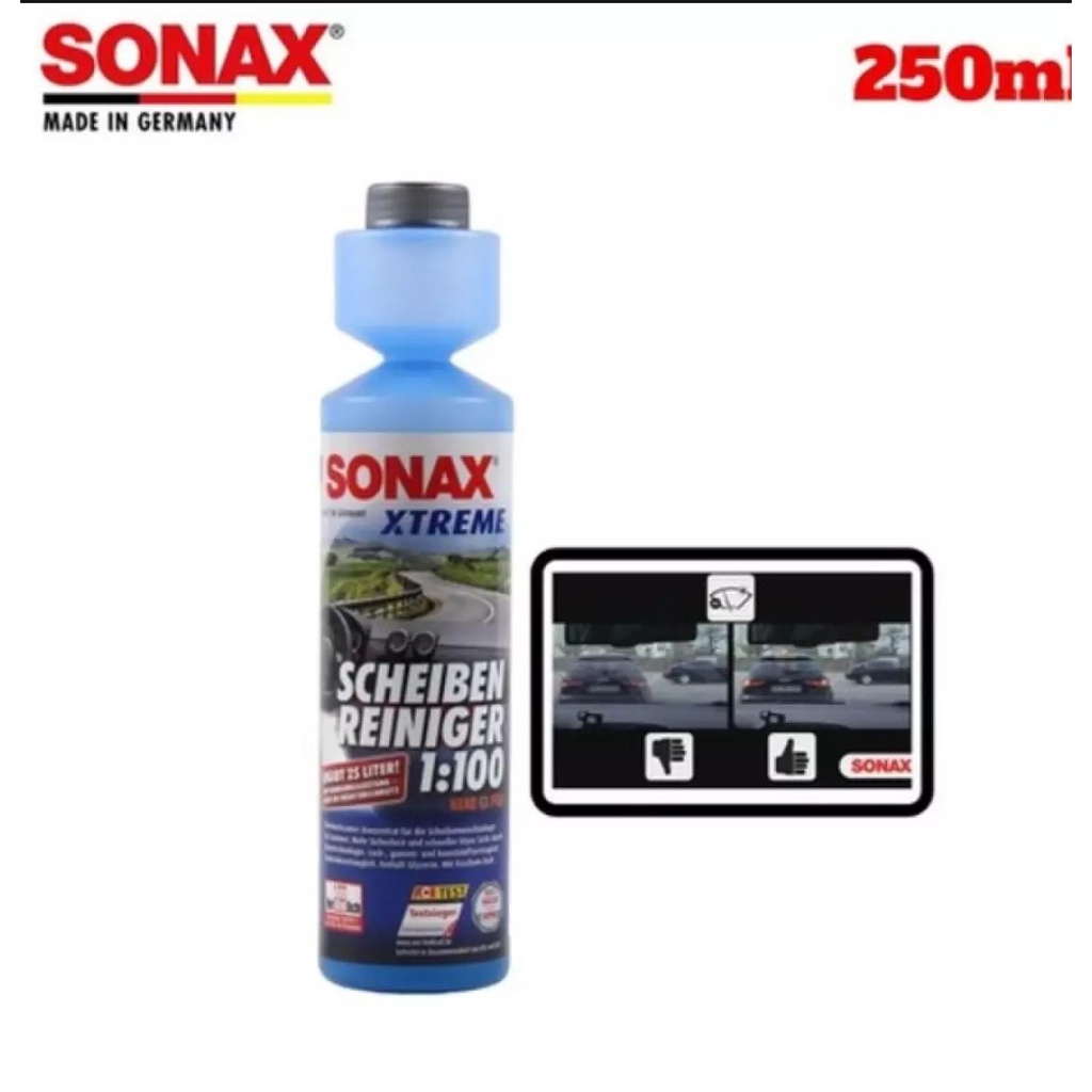 Dung dịch vệ sinh và làm trong kính lái Sonax Xtreme Clear View 1:100  NanoPro 271141 250ml