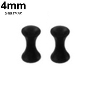 ❈Sr 1 Cặp Đường Hầm Thịt Silicon Đôi Rỉ Yên Tai Cắm Đồng Hồ Đo Unisex Xuyên