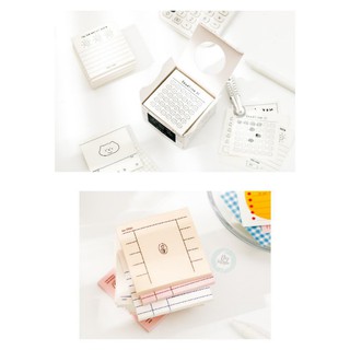 HỘP GIẤY NOTE HỌA TIẾT 400 TỜ VER 2
