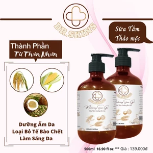 Sữa tắm dưỡng ẩm da DR.SKINS 500ml THẢO MỘC