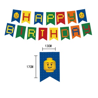 G13 LEGO Ninjago Chủ Đề Chúc Mừng Sinh Nhật Trang Trí Bộ Bánh Topper Bóng Bay Biểu Ngữ Đảng Nhu Cầu Dự Tiệc Sce