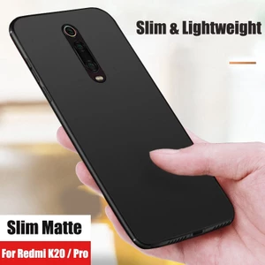 Ốp điện thoại bằng nhựa mềm nhám chống sốc màu đen cho For Xiaomi Mi 9T Redmi K20 Pro