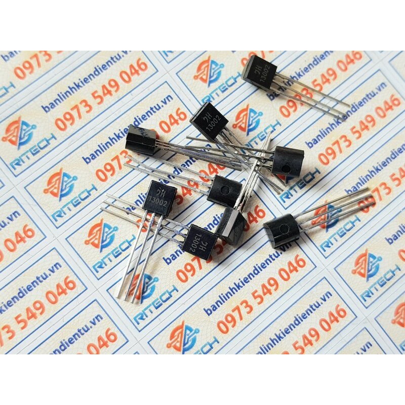 20 chiếc] 13002 MJE13002 Transistor NPN 1.25A 400V TO92
