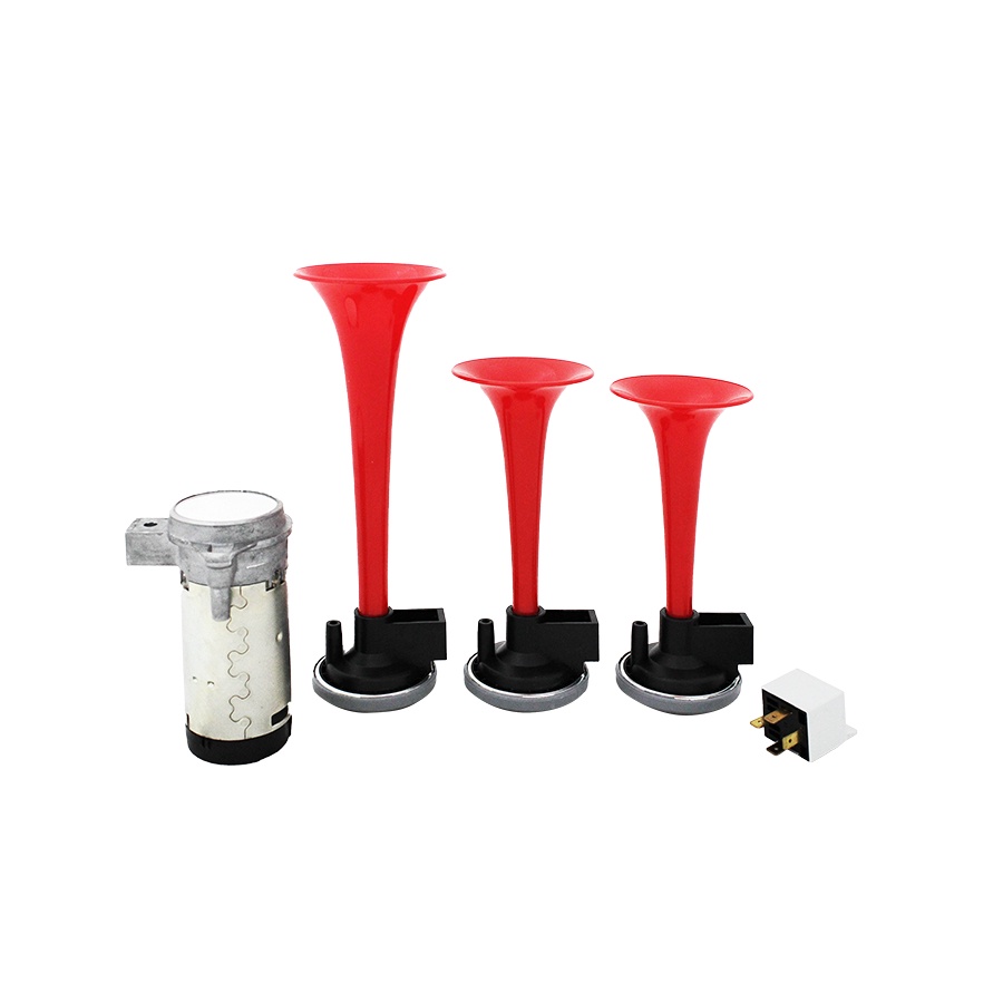 Kèn Hơi 3 Loa CIND STEBEL 11013131 24V (Rơ Le Và Mô Tơ)