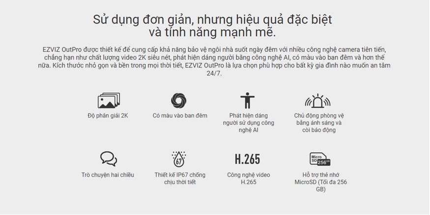 EZVIZ H3C/C3TN 3MP 2K - Tính năng 2