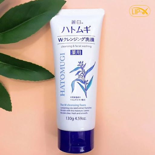 Ảnh Sữa Rửa Mặt Hatomugi The W cleasing foam 130g 3