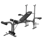 OneTwoFit Ghế tập gym 6trong1 Bài tập ngồi lên ghế tập tạ đa chức năng Với ​​Giá treo tạ tập tại nhà — ảnh 8