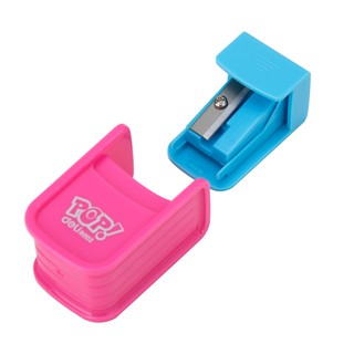 Gọt chì mini Deli - 1 lỗ - Xanh lá/Hồng/Xanh dương - Màu ngẫu nhiên