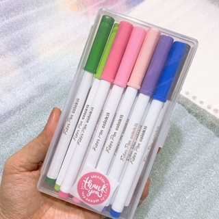 Set 12 bút Fiber pen Colorkit 🌻 hợp trang trí, planner, bullet journal 🐻💕 có thể viết nét thanh - nét đậm 🥰