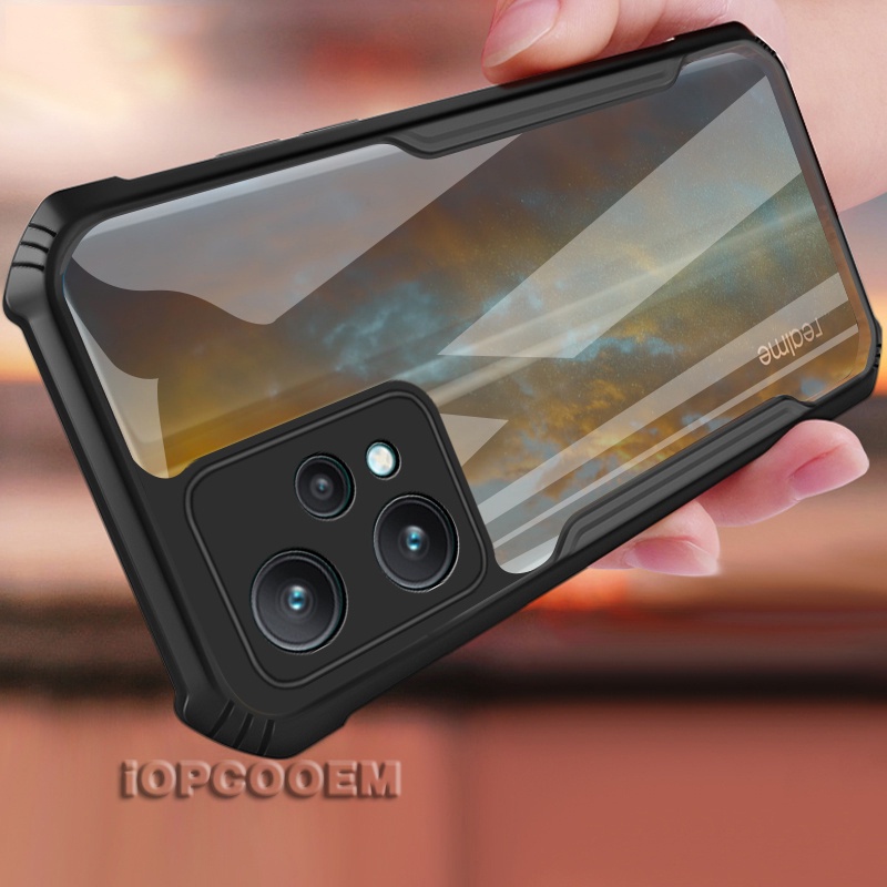 Ốp Điện Thoại Có Túi Khí Chống Sốc Bảo Vệ Ống Kính Máy Ảnh Cho OPPO Realme 9 Pro 10 9i 8S 8 V13 Q3 Q3i 5G 2021