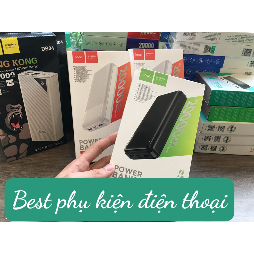 Sạc dự phòng Hoco J72A 20.000 mAh (Hàng chính hãng,BH 1 năm) | Shopee ...