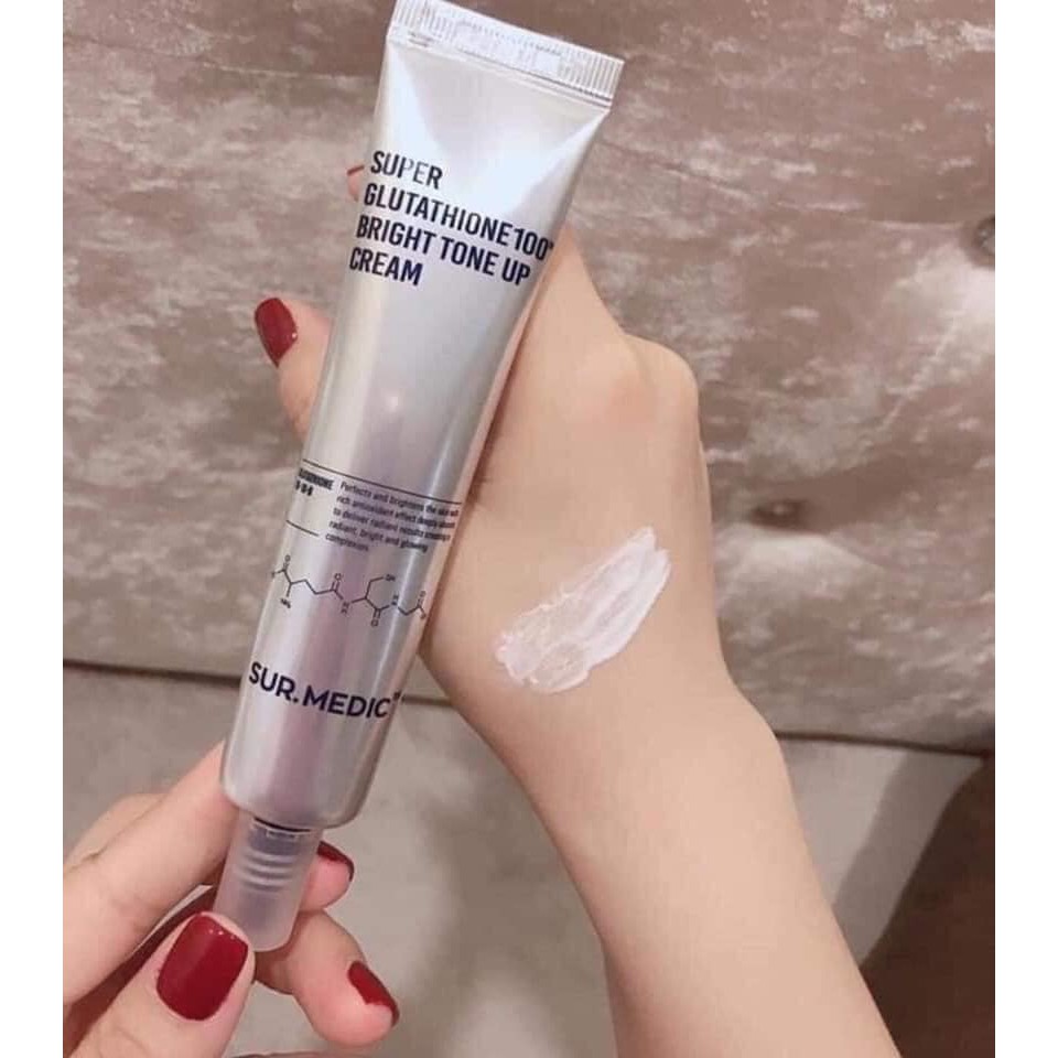 sur.medic super glutathione 100 bright tone up cream Available Research Peptides