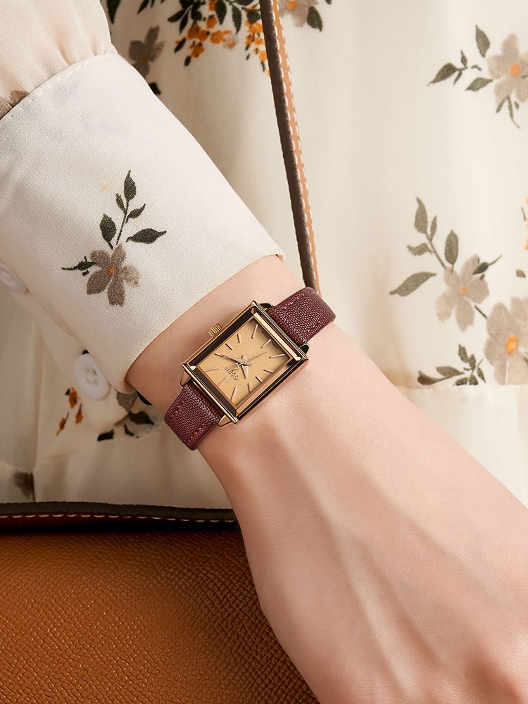 Đồng hồ Julius nữ JA-787 dây da