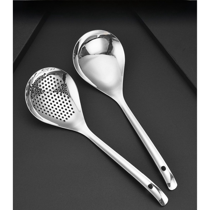 Muôi múc canh inox 304 loại lớn dành cho đám tiệc 31.8cm x 9.7cm