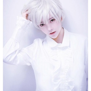 Wig/ Tóc giả nguyên đầu BẠCH KIM tóc ngắn Cosplay hóa trang HaminStore
